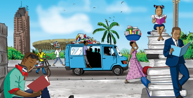  L’affiche de 2e Fête du livre de Kinshasa