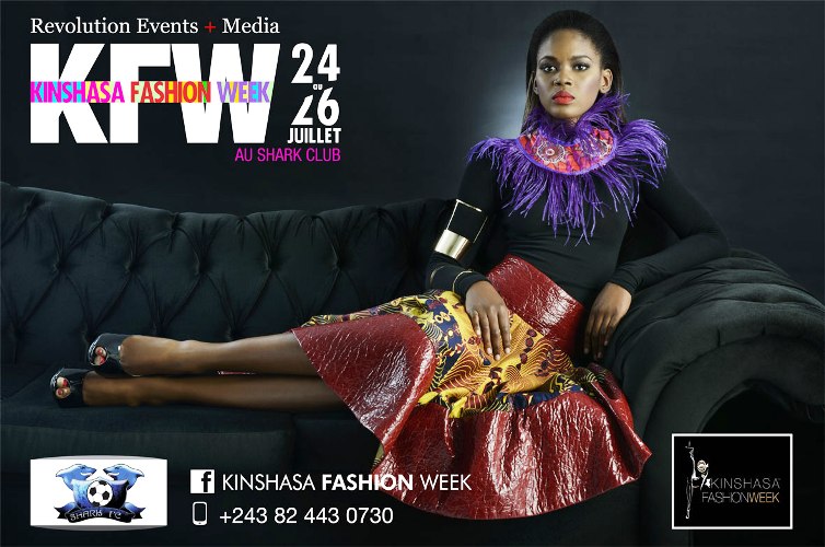  La dernière affiche de Kinshasa Fashion Week postée sur son mûr Facebook