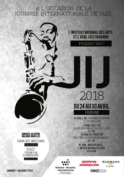 Célébration de la Journée internationale du jazz 2018 à Kinshasa