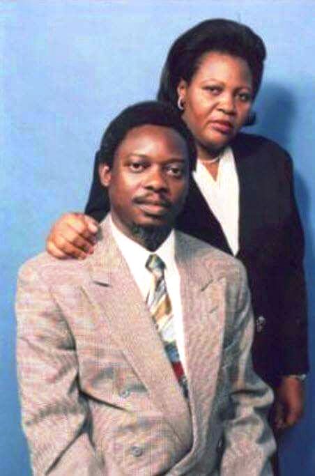 Le couple Olangi Wosho au début de leur ministère 