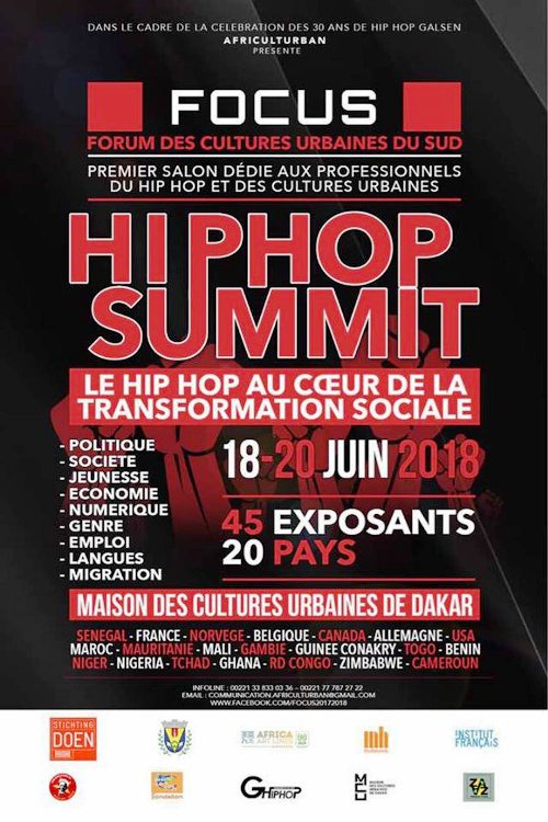 La deuxième édition du Focus / World Hip Hop Summit de Dakar