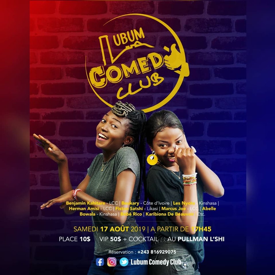 Les Nyota, tête d’affiche du prochain Lubum Comedy Club 