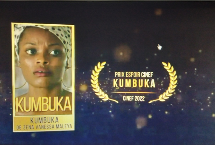 Kumbuka, « Prix espoir Cinef 2022 » (Adiac)