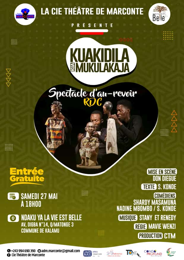  Kuakidila kua Mukulakaja à l’affiche à Ndaku ya la vie est belle (DR)