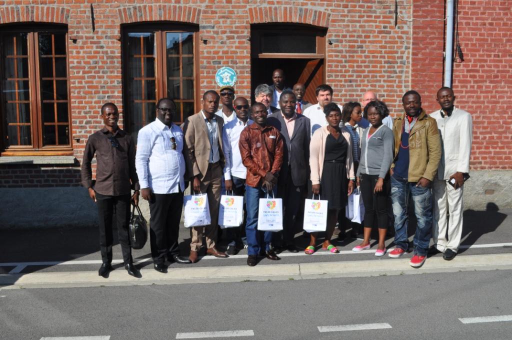 Séance des adieux des jeunes Congolais en formation dans le Pas-de-Calais