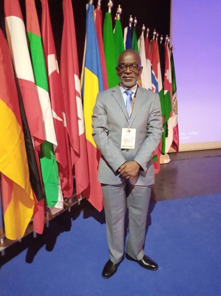 Chrysostome Nkoumbi-Samba CEO Afrik@cybersecurité lors du 11ème Forum de Marrakech 2020