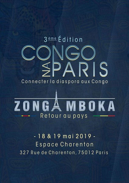 Affiche 3ème édition Congo Na Paris