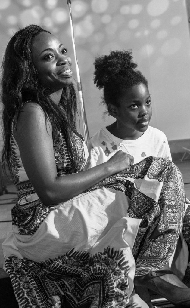 Evy Dally, directrice du projet "Centrafrique : un Noël pour un sourire dans leurs yeux ..."