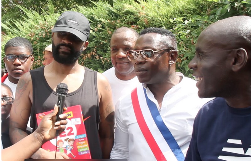  Fally Ipupa au barbecue géant à l'occasion des festivités de la fête nationale du Congo 2020 à Sarcelles en France par l'ATI présidée par Gevaudine Ngourou