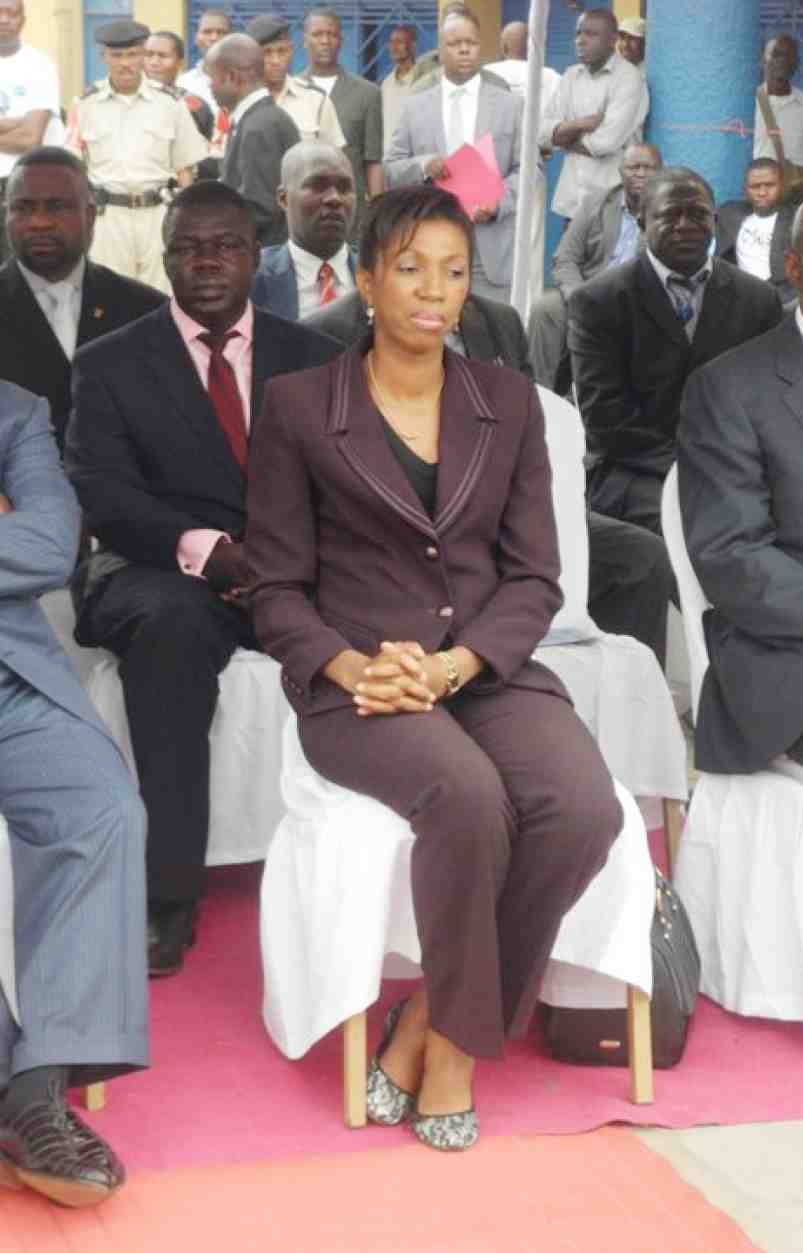 Jeanine Mabunda, ministre du Portefeuille