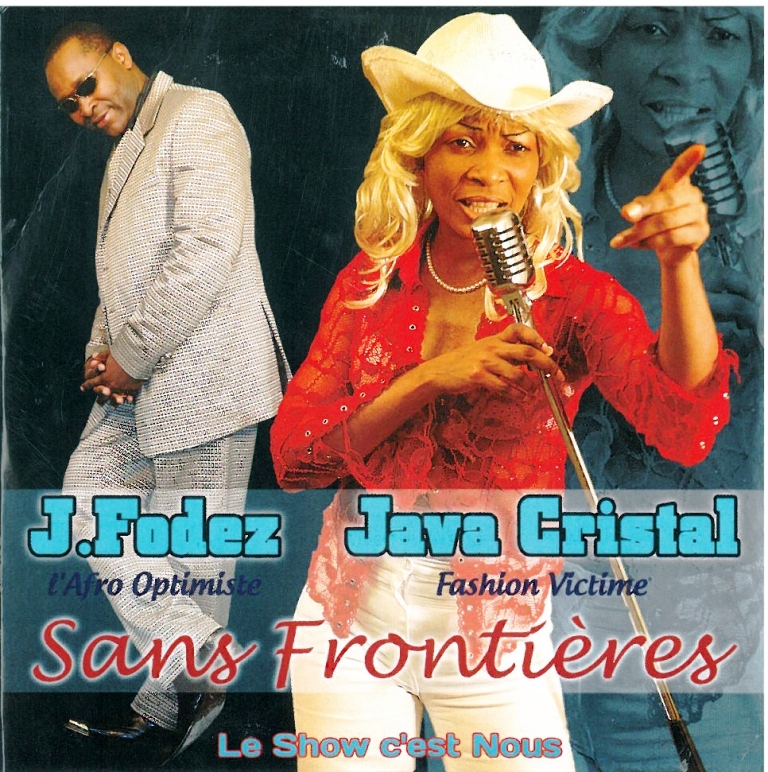 Visuel premier album de Java Cristal "Sans Frontières"