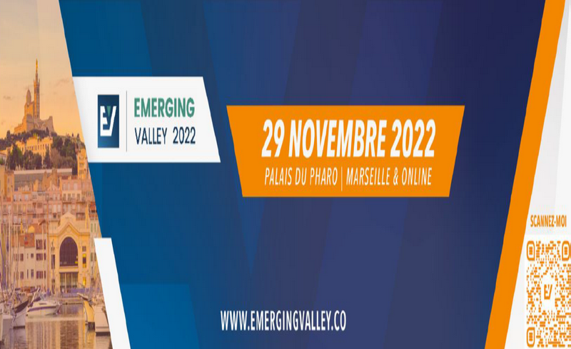 6e édition Emerging Valley, le 29 novembre 2022 à Marseille, France