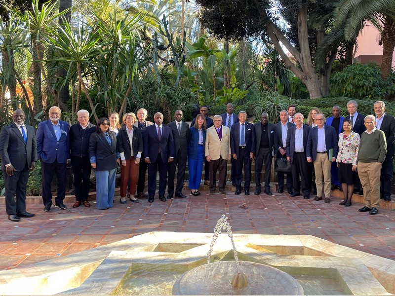 Les participants aux Rencontres de Marrakech les 5 et 6 janvier 2024