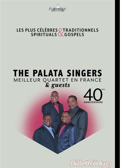 Visuel du concert du 40ème anniversaire de Palata Singers à Paris