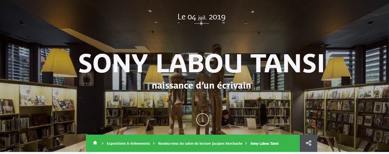 Quai Branly Jacques Chirac - Rencontre autour de Sony Labou Tansi autour de l'œuvre de Céline Gahungu