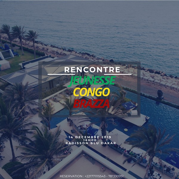 Visuel de la Première rencontre de la Jeunesse Congolaise de l’Étranger au Sénégal