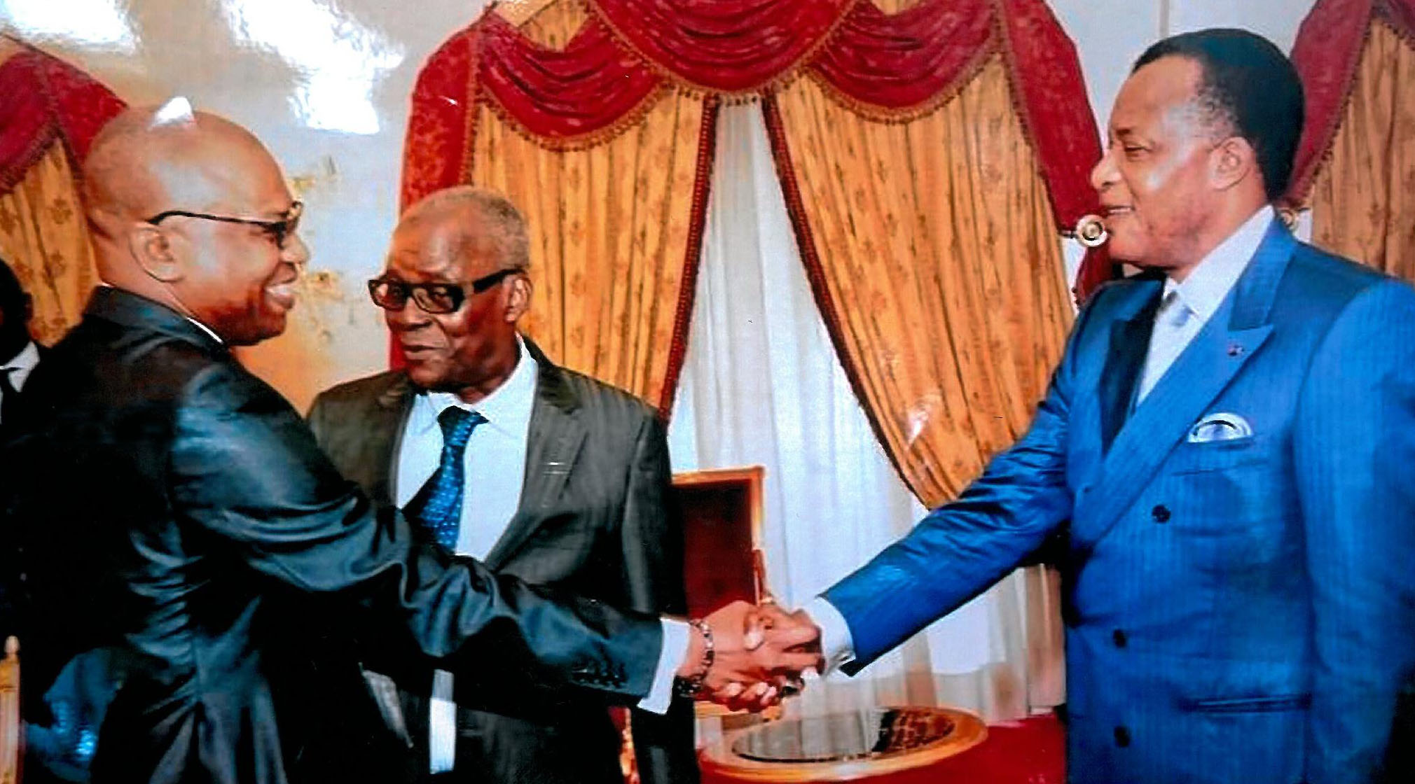 Roger Ndokolo reçu par le Président Denis Sassou N'Guesso lors des Consultations nationales