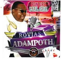 Visuel du nouvel album Salsa du "Crooner Rovias Adampot"