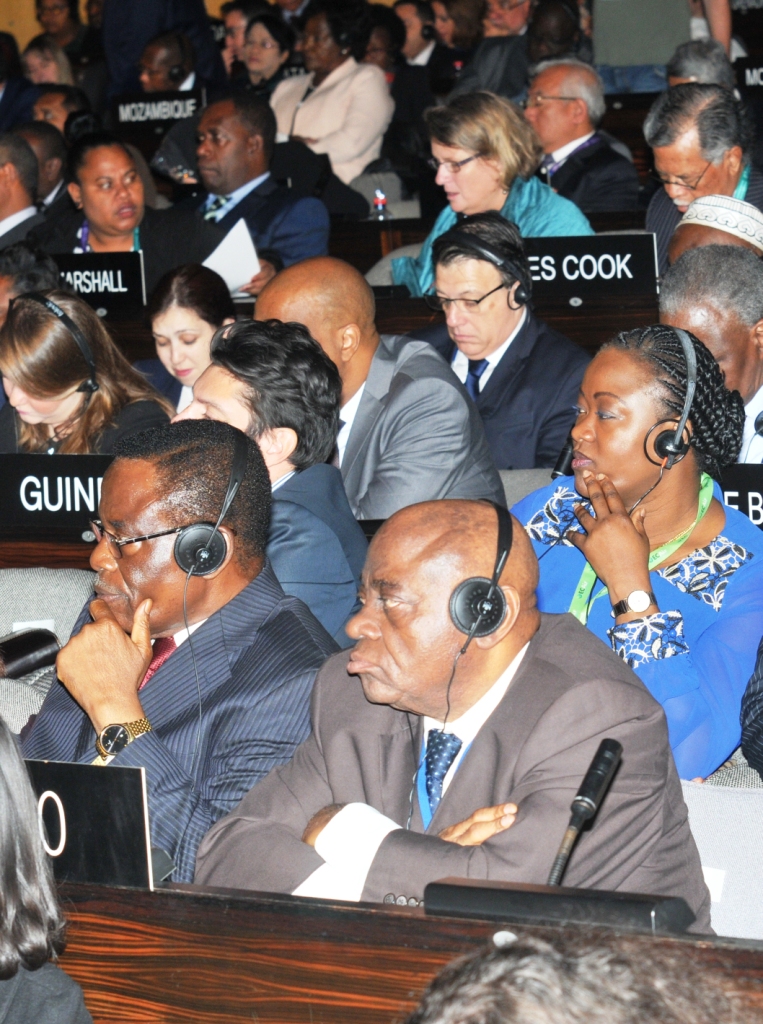 Siège de l'UNESCO à Paris: Délégation congolaise à la 38ème Conférence générale 2015