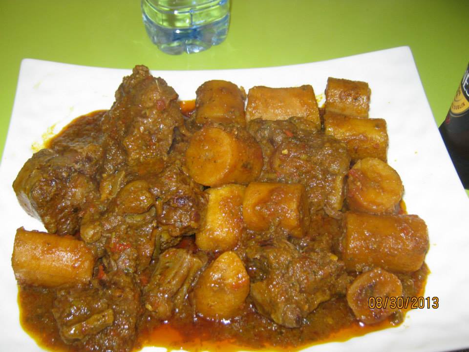 Kondré à la banane plantain Kondré à la banane plantain