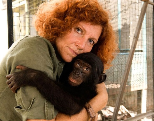 Claudine André, la fondatrice de Lola ya bonobo