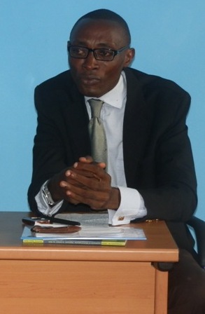 le directeur exécutif de FFJ, Désiré-Israël Kazadi/Photo LDB.