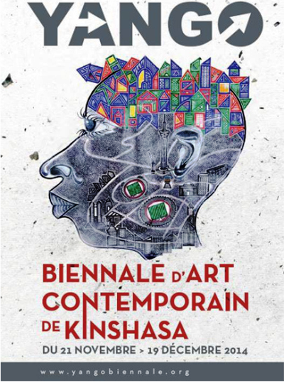 L’affiche-annonce de la Biennale d’art contemporain Yango