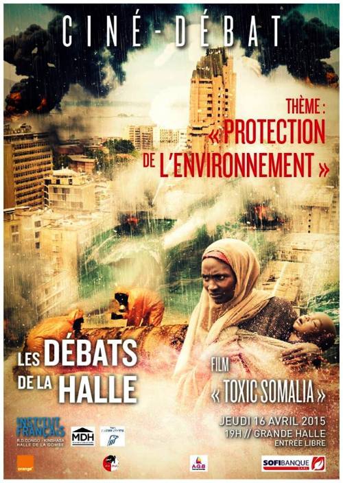  L’affiche du Ciné-débat organisé autour du film Toxic Somalia 