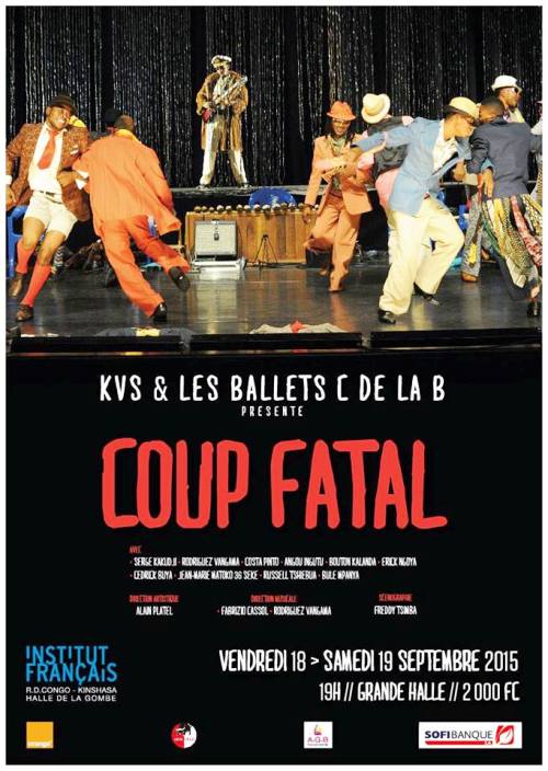 L’affiche de Coup Fatal à Kinshasa 