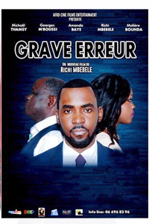 La pochette du film Grave erreur