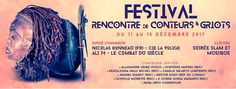 L’affiche du Festival de Rencontres de conteurs et des griots 