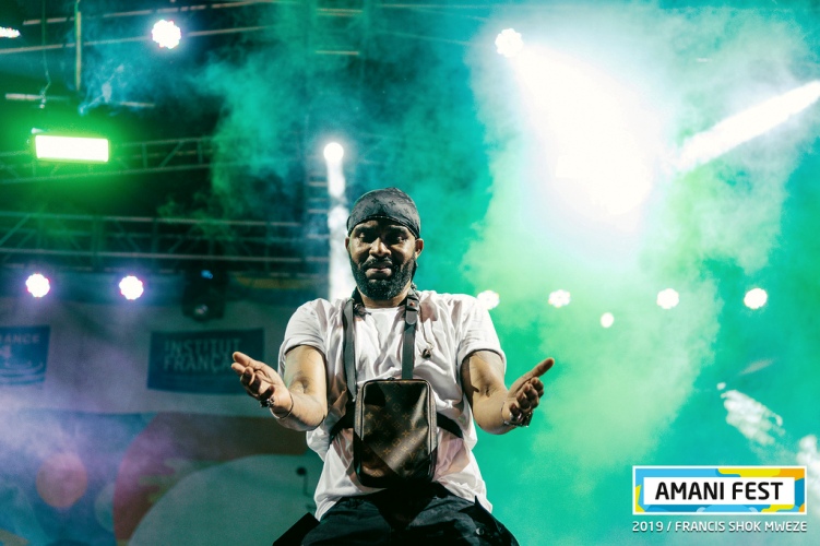 Fally Ipupa à l’ouverture de la sixième édition du Festival Amani