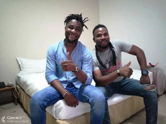 Ronsia Kukielukila et Boukary à Kinshasa 