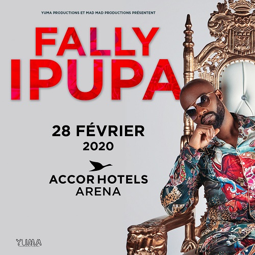 Fally Ipupa en concert à Paris