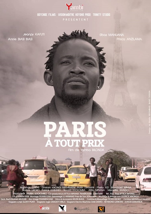 L’affiche de Paris à tout prix, produit par Yamba Bilonda (DR)