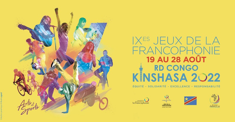 Les IXes Jeux de la Francophonie Kinshasa 2022 (DR)