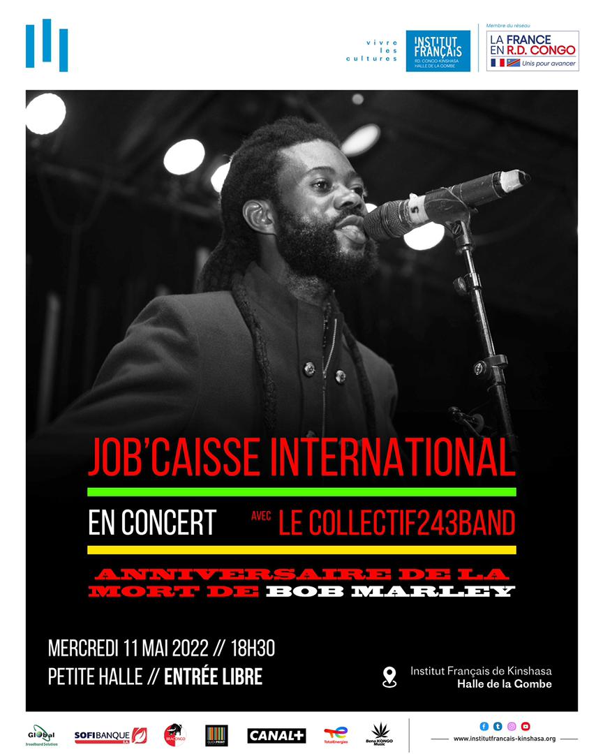 Job caisse international livre un concert-hommage à Bob Marley (DR)