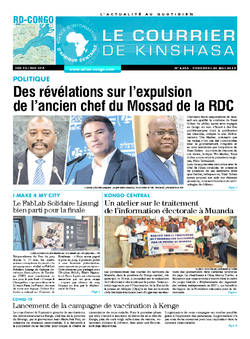 Les Dépêches de Brazzaville : Édition le courrier de kinshasa du 20 mai 2022