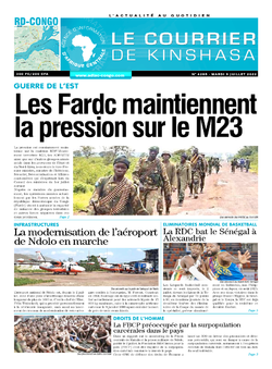 Les Dépêches de Brazzaville : Édition le courrier de kinshasa du 05 juillet 2022