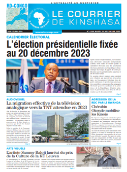 Les Dépêches de Brazzaville : Édition le courrier de kinshasa du 29 novembre 2022
