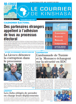 Les Dépêches de Brazzaville : Édition le courrier de kinshasa du 08 décembre 2022