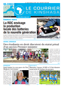 Les Dépêches de Brazzaville : Édition le courrier de kinshasa du 22 mars 2023
