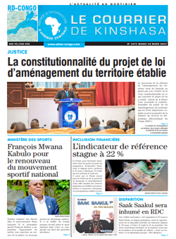 Les Dépêches de Brazzaville : Édition le courrier de kinshasa du 28 mars 2023