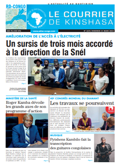 Les Dépêches de Brazzaville : Édition le courrier de kinshasa du 31 mars 2023