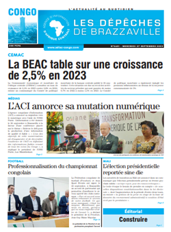 Les Dépêches de Brazzaville : Édition brazzaville du 27 septembre 2023
