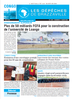 Les Dépêches de Brazzaville : Édition brazzaville du 01 mars 2024