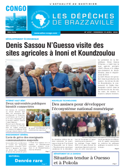 Les Dépêches de Brazzaville : Édition brazzaville du 19 avril 2024