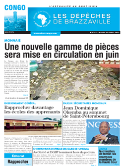 Les Dépêches de Brazzaville : Édition brazzaville du 30 avril 2024