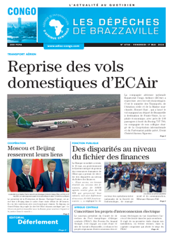 Les Dépêches de Brazzaville : Édition brazzaville du 17 mai 2024