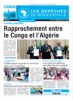 Les Dépêches de Brazzaville : Édition brazzaville du 22 mai 2024